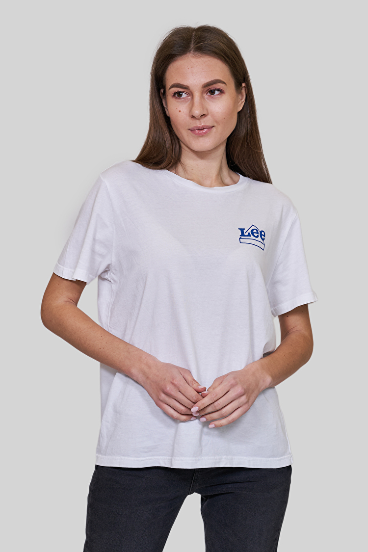 Футболка LEE Mini Logo Tee Relaxed Fit (L44KEP12) Білий
