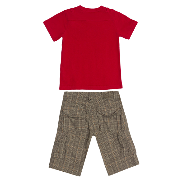 Комплект: Футболка та шорти Losan Mc baby boys (015801403/51) Червоний