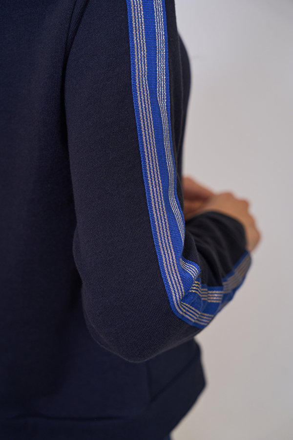 Свитшот LEE Taped Sweatshirt Regular Fit (L53OOTDB) Темно-синий