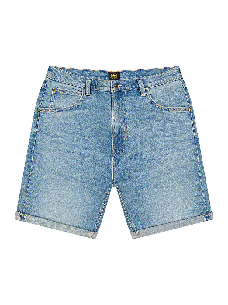 Шорты LEE 5 Pocket Short Regular Fit (112376920) Голубой