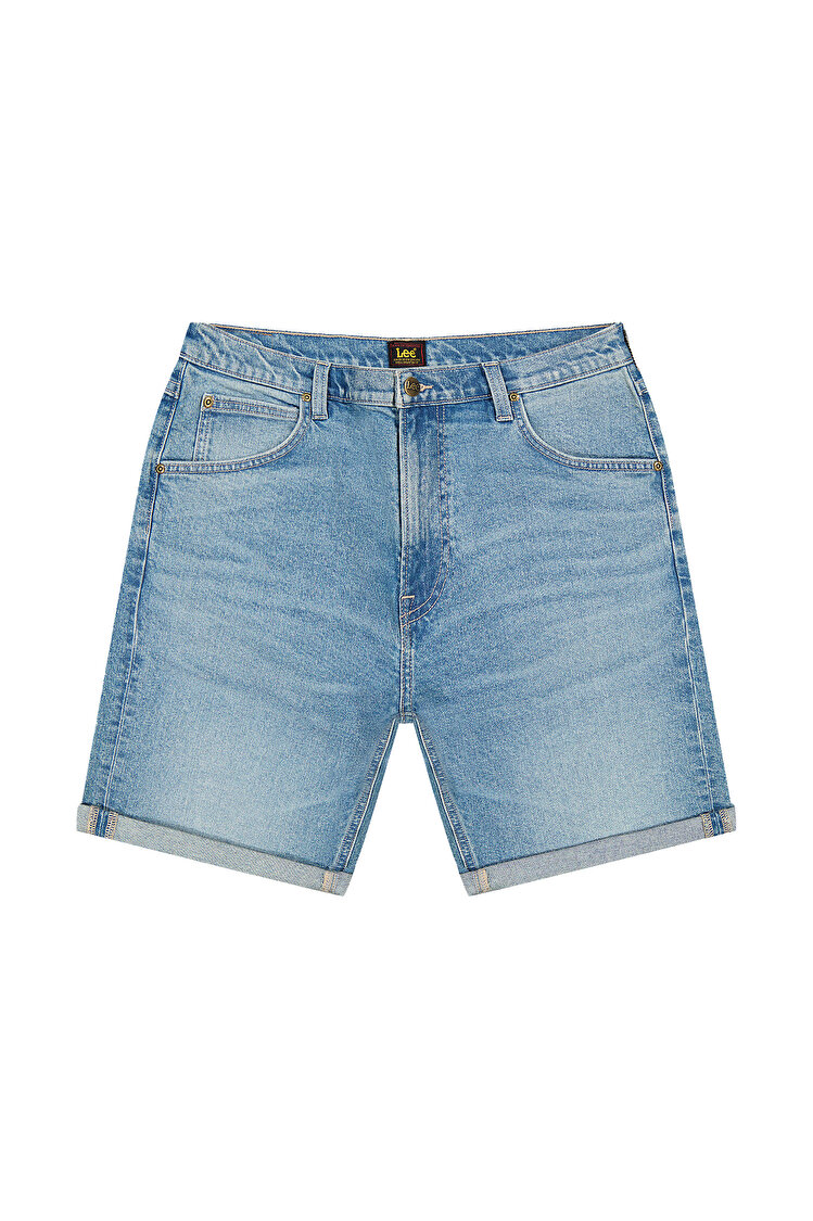 Шорти LEE 5 Pocket Short Regular Fit (112376920) Блакитний