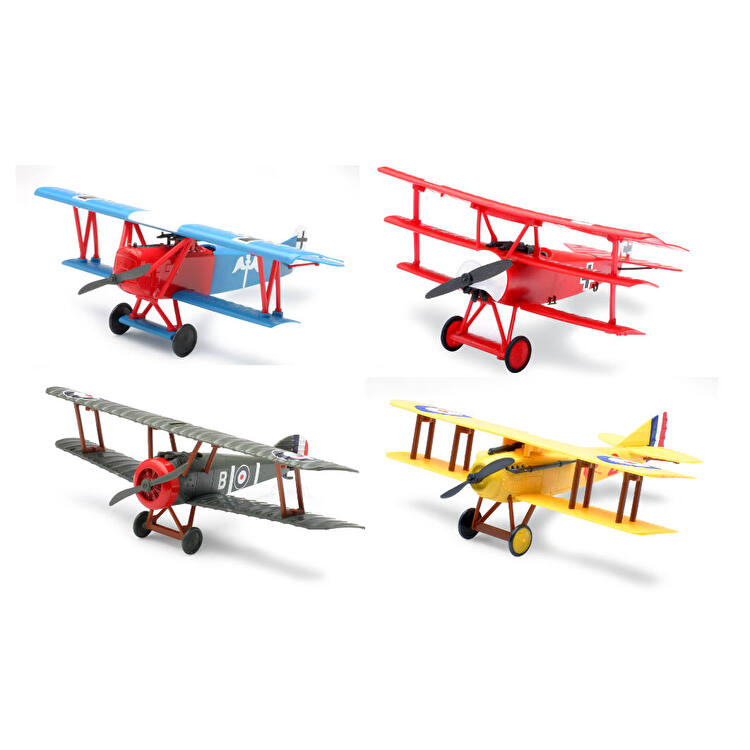 Збірна модель пілот Classic (1:72) 1:72 NEW RAY (20227/FOKKER DR.1)
