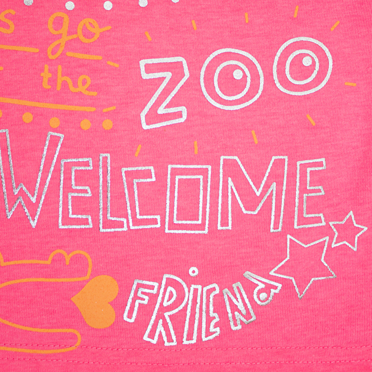 Комплект: футболка, брюки Losan Mc baby girls (018803204/589) Рожевий