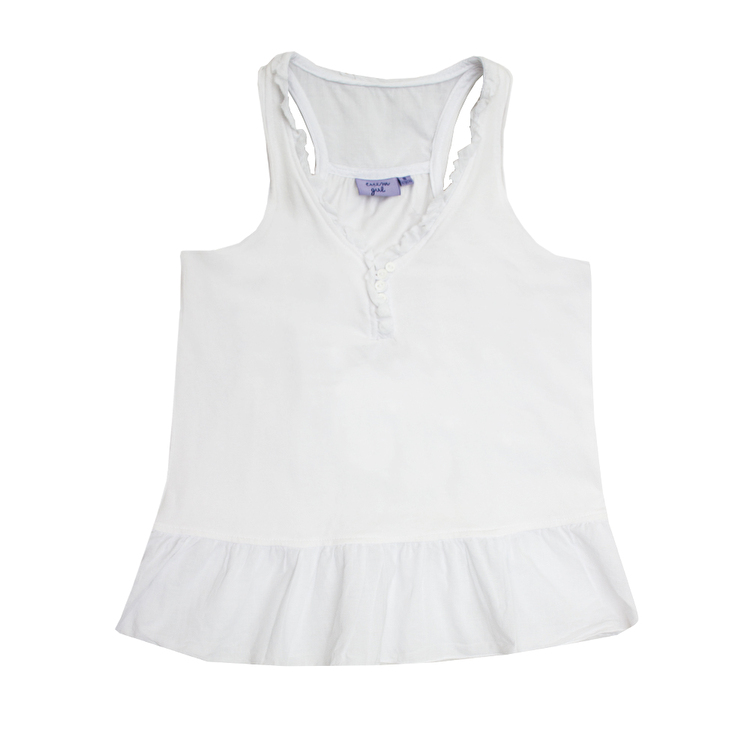 Майка Losan Creem girls (114-1018AB/001) Белый