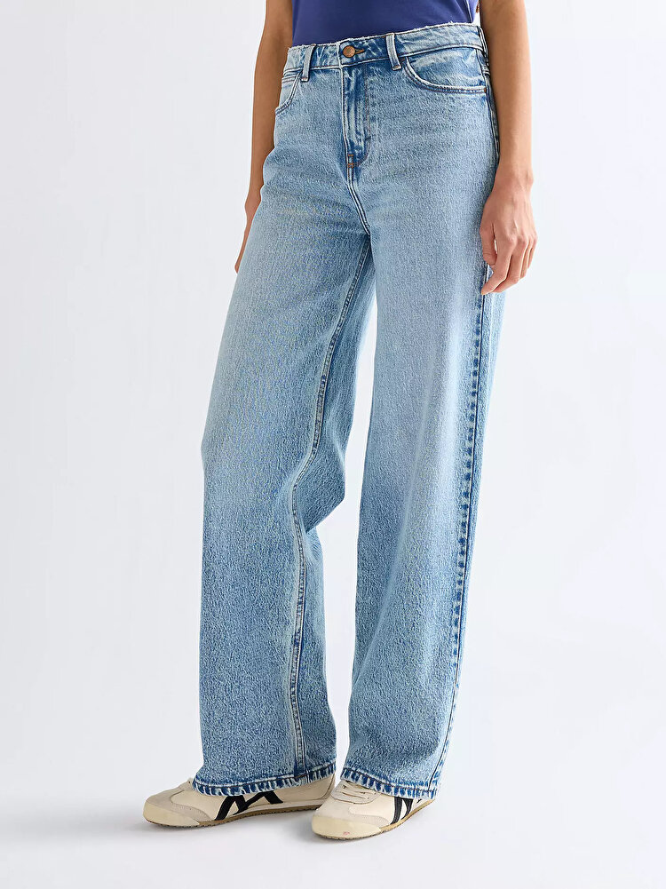 Джинси Wrangler Loose Straight Loose Fit (112378205) Блакитний