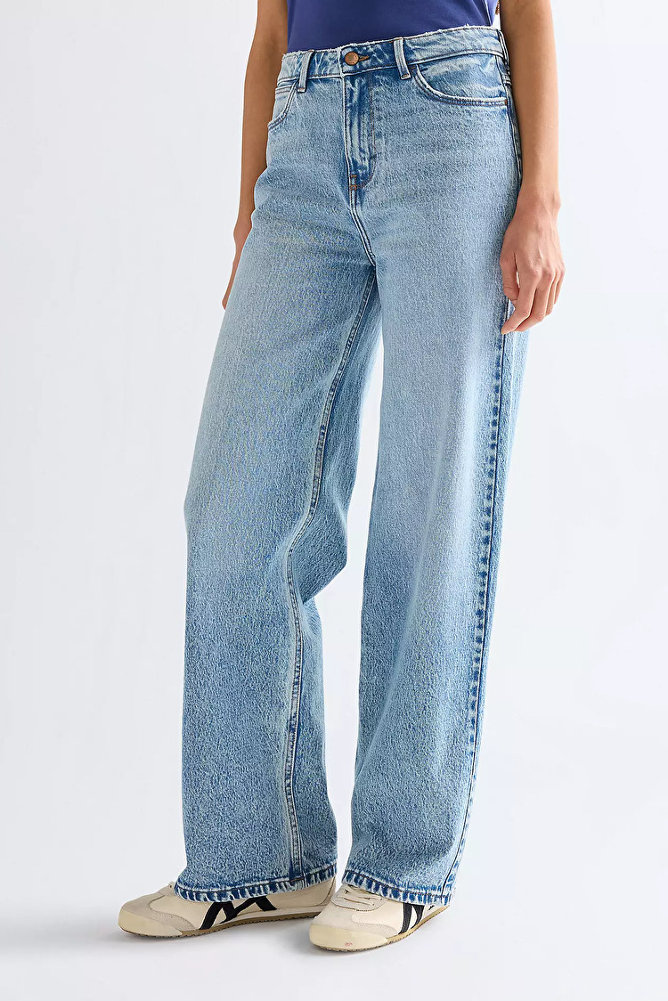 Джинсы Wrangler Loose Straight Loose Fit (112378205) Голубой