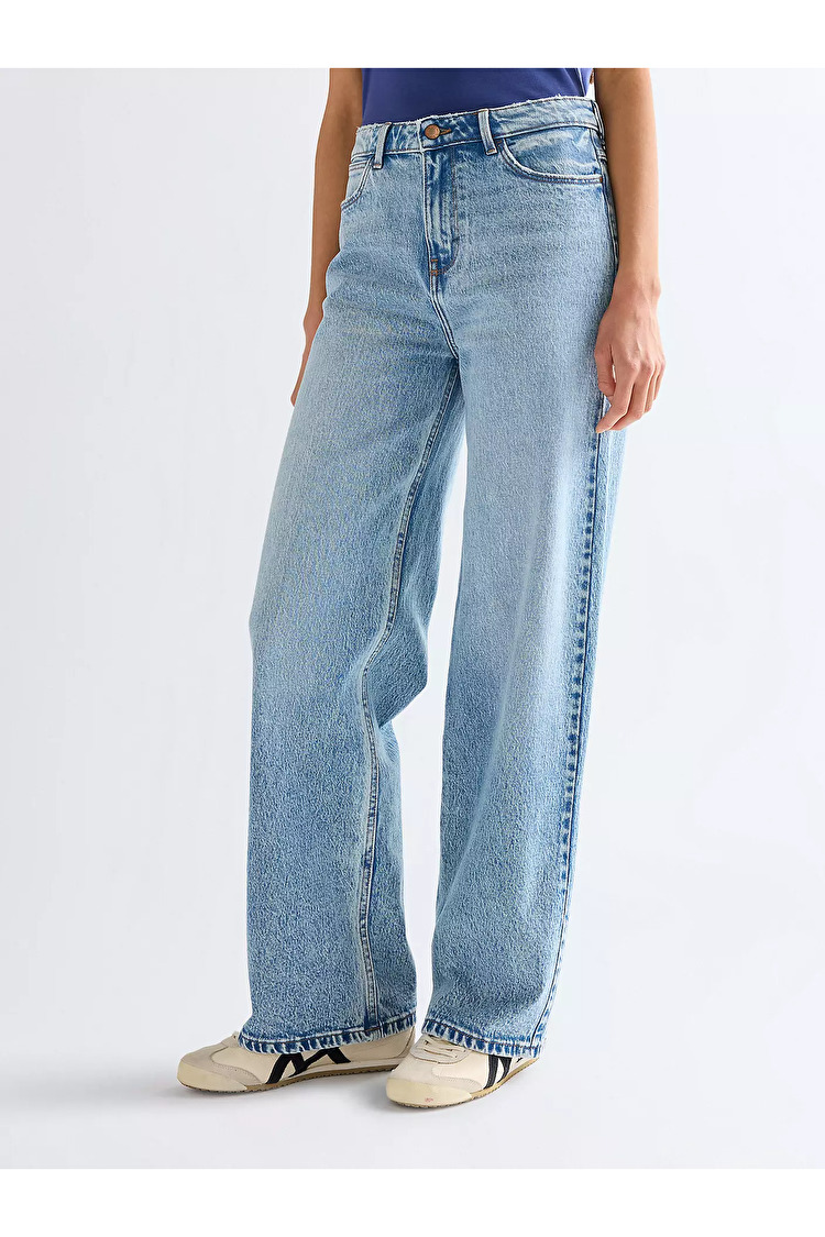 Джинси Wrangler Loose Straight Loose Fit (112378205) Блакитний