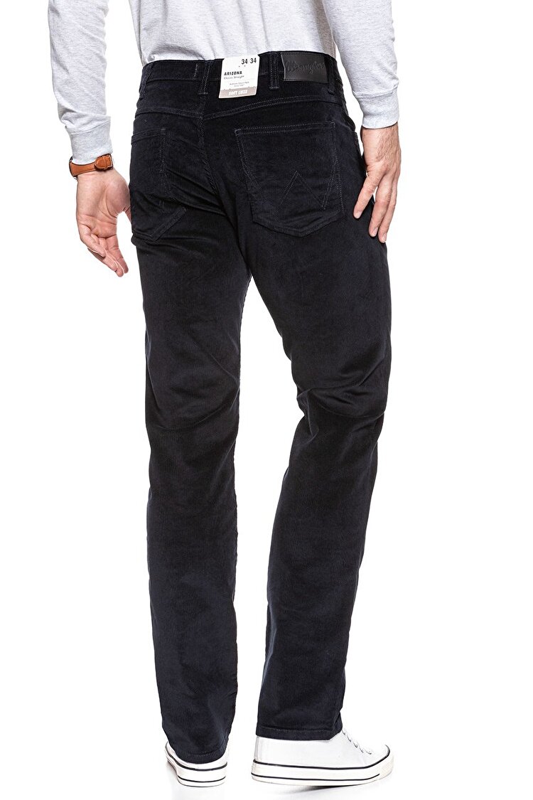 Брюки вельветовые Wrangler Arizona Regular Fit (W12OEC114) Темно-синий