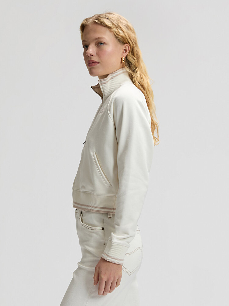 Свитшот на молнии LEE ZIP UP Relaxed Fit (112376983) Белый