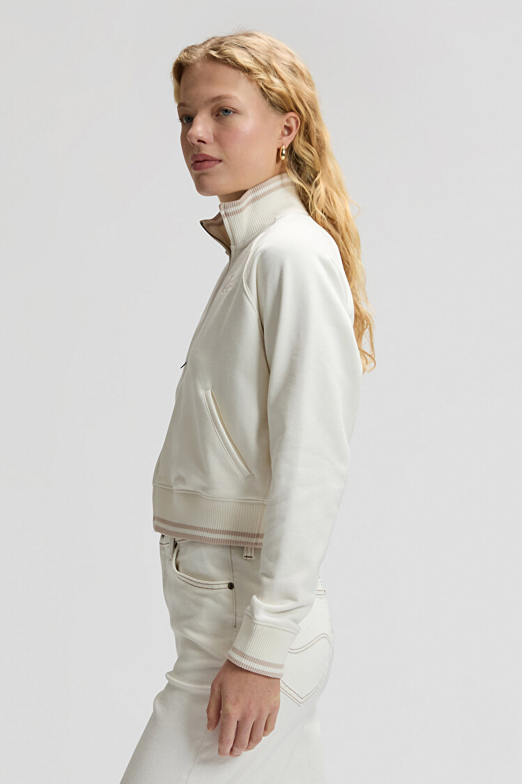 Світшот на блискавці LEE ZIP UP Relaxed Fit (112376983) Білий