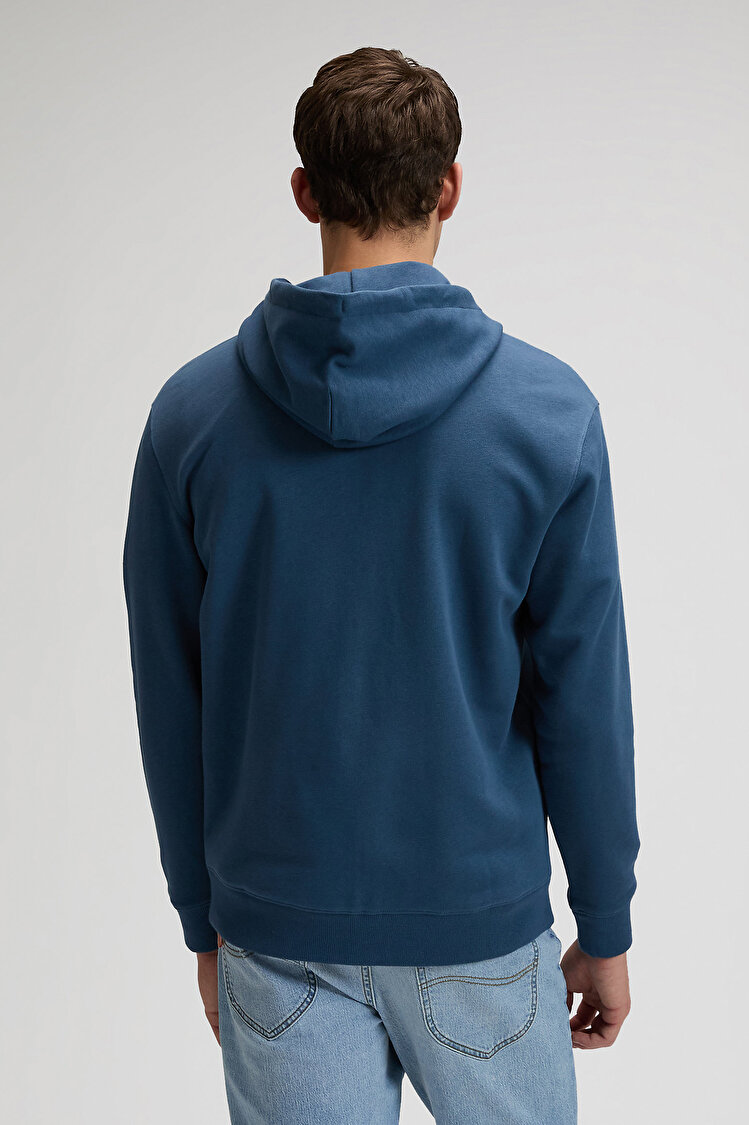 Худі на блискавці LEE ESS LEE FULL ZIP HOODIE Regular Fit (112376392) Блакитний