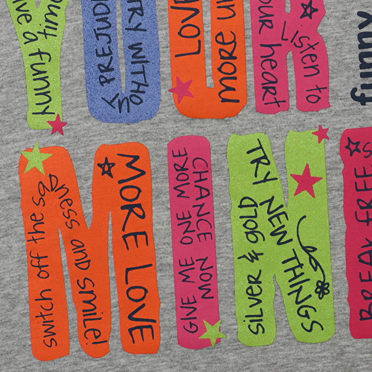 Футболка Losan Junior girls (314-1053AB/300) Сірий