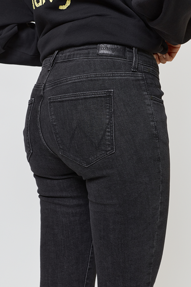 Джинси Wrangler Skinny Skinny Fit (W28KQG25Q) Чорний