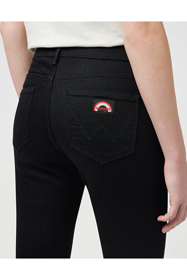 Джинсы Wrangler FLARE Flare (112127840) Черный