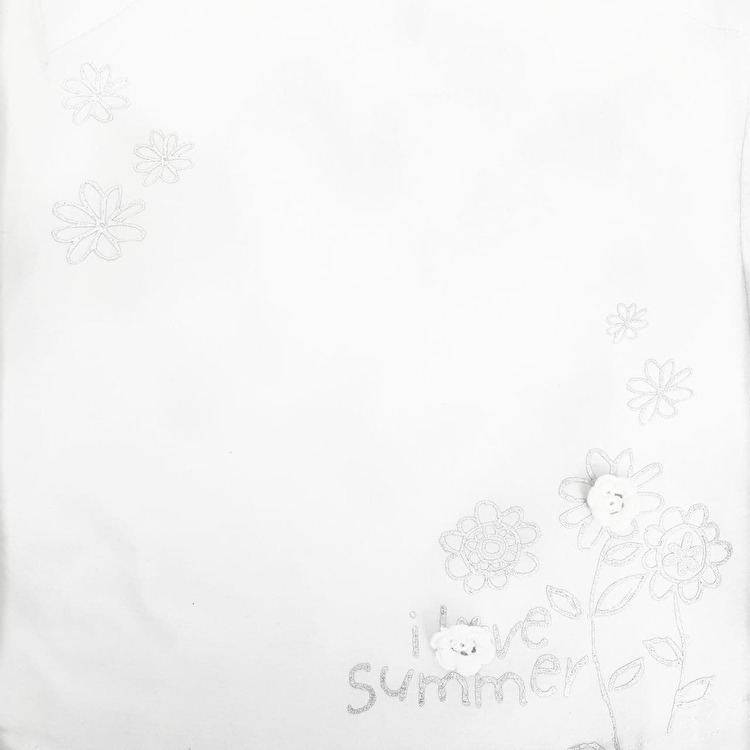 Комплект: Туніка з легінсами Losan Mc baby girls (016802204/001) Білий