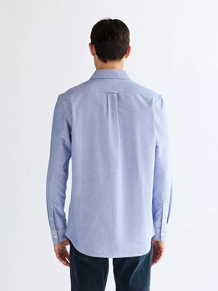 Сорочка Wrangler LS SHIRT Regular Fit (112350481) Блакитний