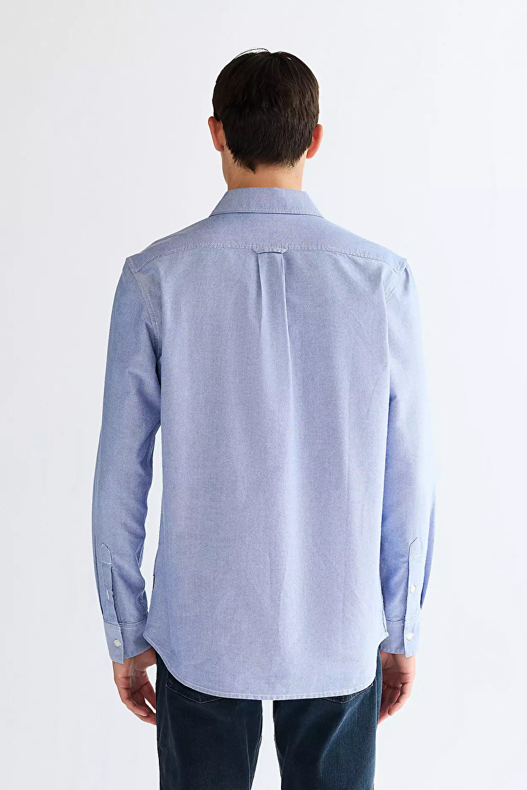 Рубашка Wrangler LS SHIRT Regular Fit (112350481) Голубой