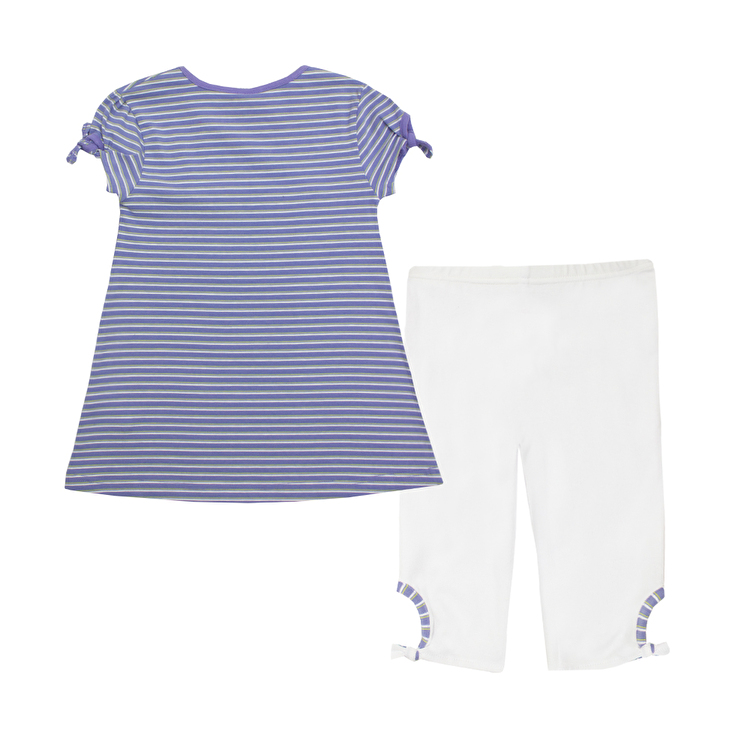 Комплект: Туніка з легінсами Losan Mc baby girls (016801204/195) Лавандовий