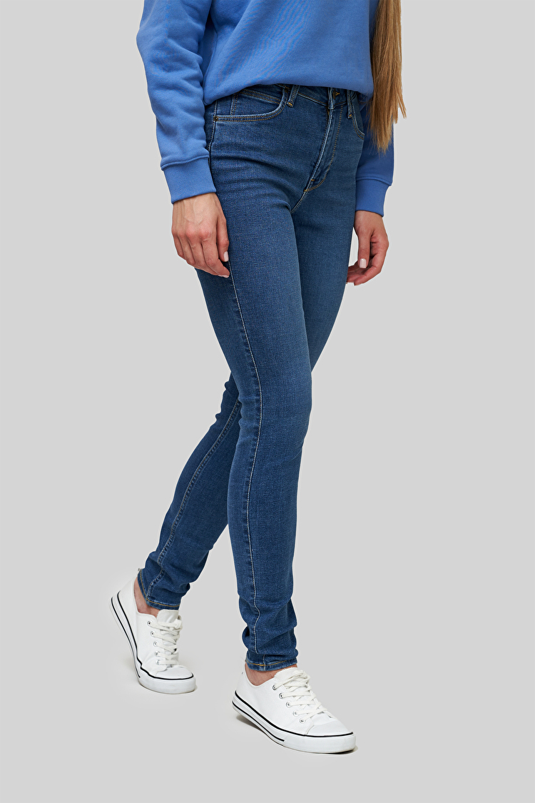Джинсы LEE Scarlett High Skinny Fit (L626QDDM) Синий