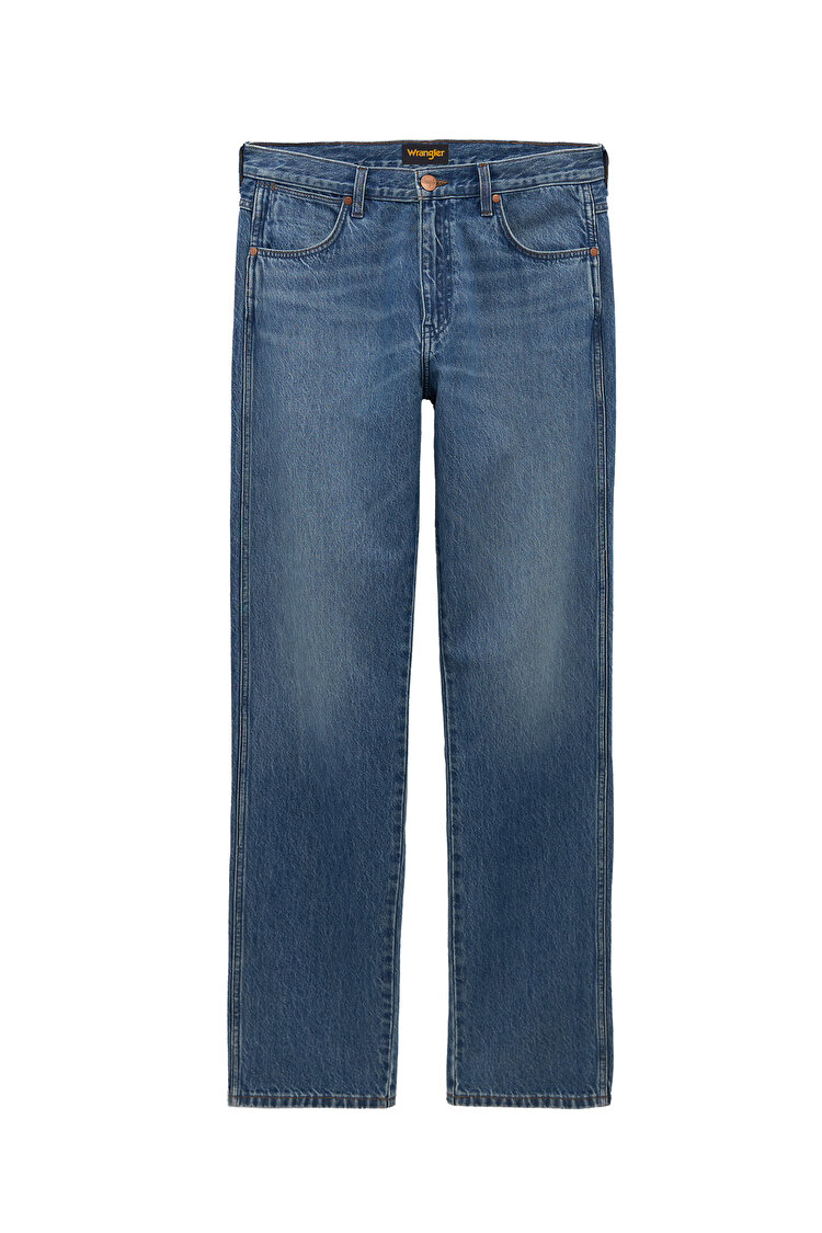 Джинси Wrangler FRONTIER Relaxed Fit (112377868) Блакитний