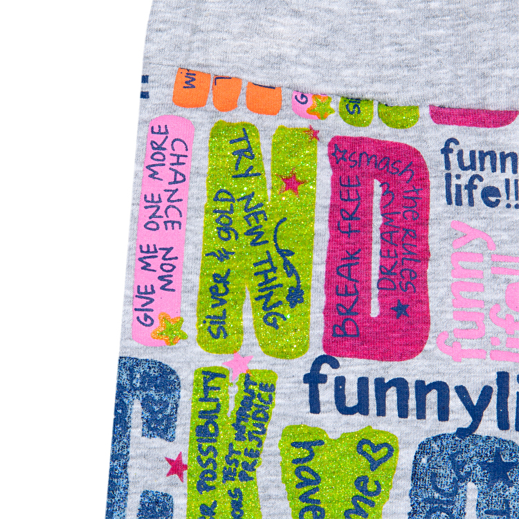 Леггинсы Losan Junior girls (314-6017AB/300) Пепельный