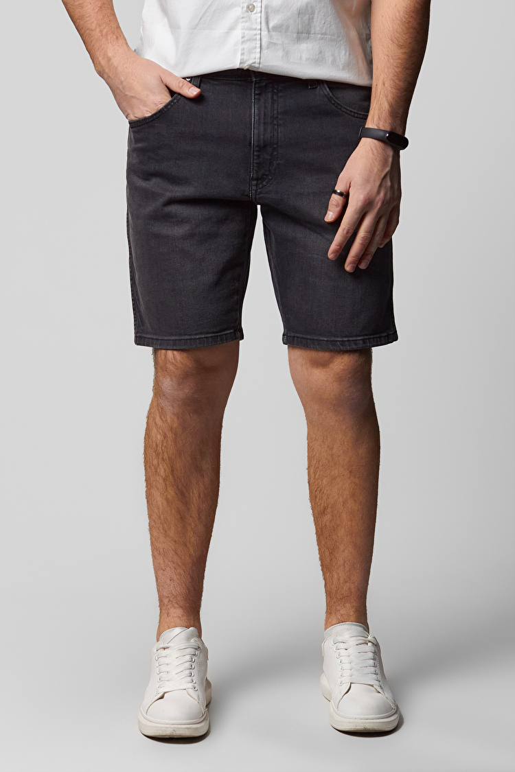 Шорты джинсовые Wrangler Texas shorts Regular Fit (W11CHT120) Черный