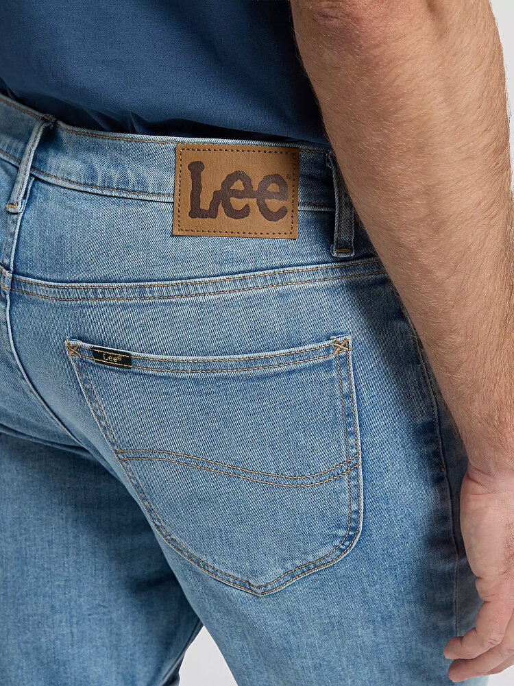Шорты LEE RIDER SHORT Slim Fit (112376382) Голубой