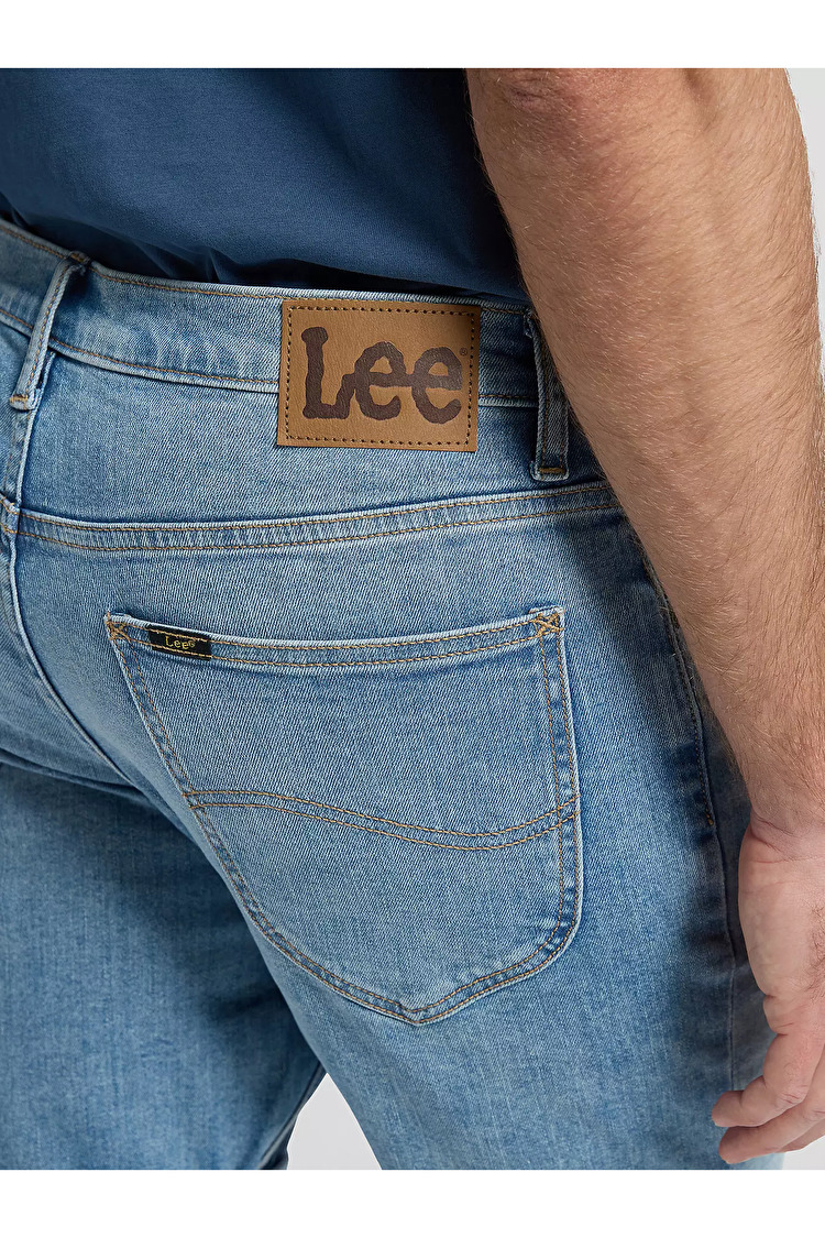 Шорти LEE RIDER SHORT Slim Fit (112376382) Блакитний