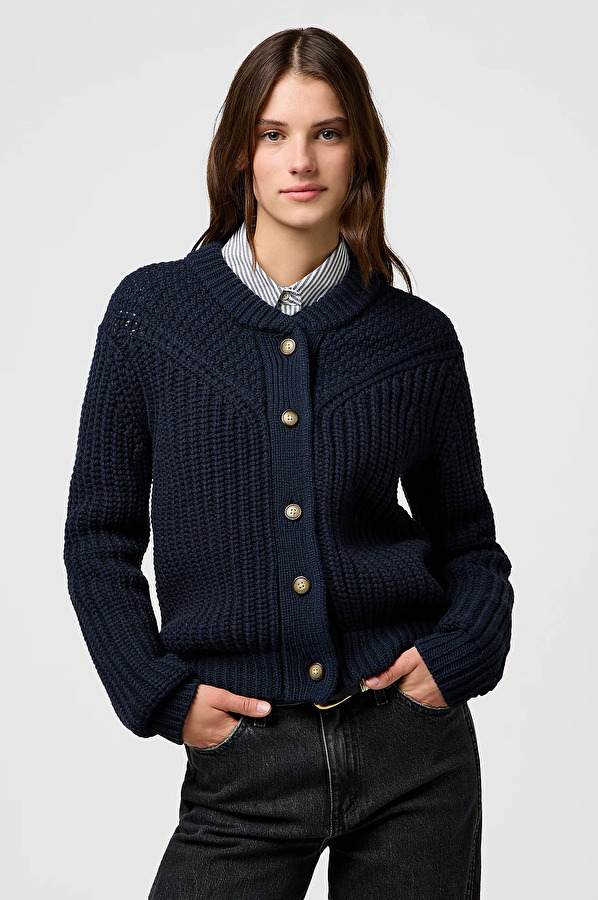 Кардиган Wrangler WESTERN CARDIGAN Regular Fit (112370796) Синий