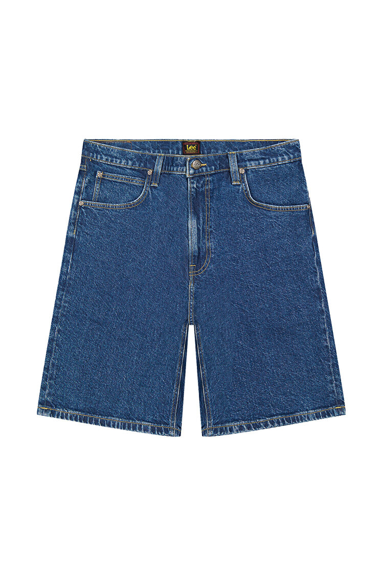 Шорты LEE ASHER SHORT Loose Fit (112376400) Голубой