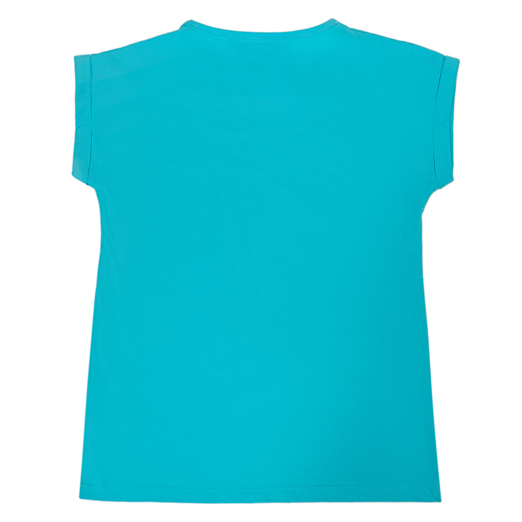 Футболка Losan Creem girls (314-1215AB/39) Бірюзовий