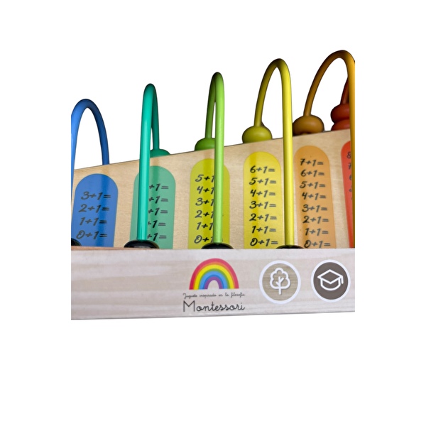 Деревянные счеты MONTESSORI (114-AC)