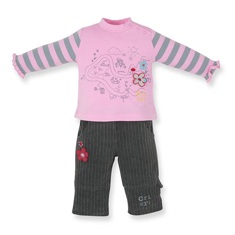 Комплект: Кофта та брюки CRI-CRI Cri Cri (2401) Рожевий