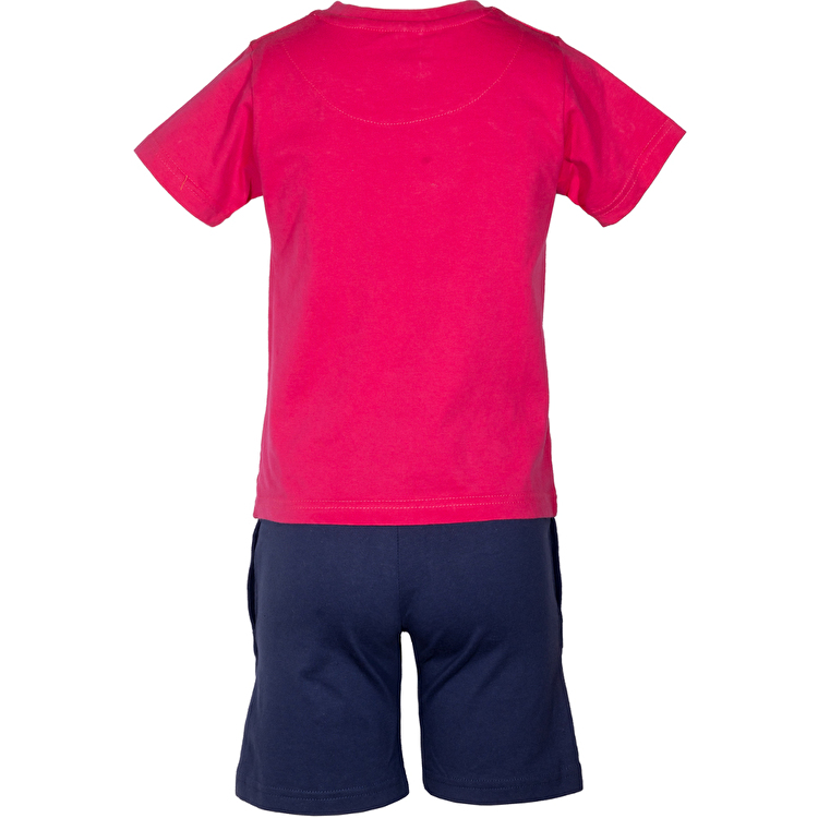 Комплект: Футболка та шорти Losan Kids boys (315-8033AC/142) Малиновий