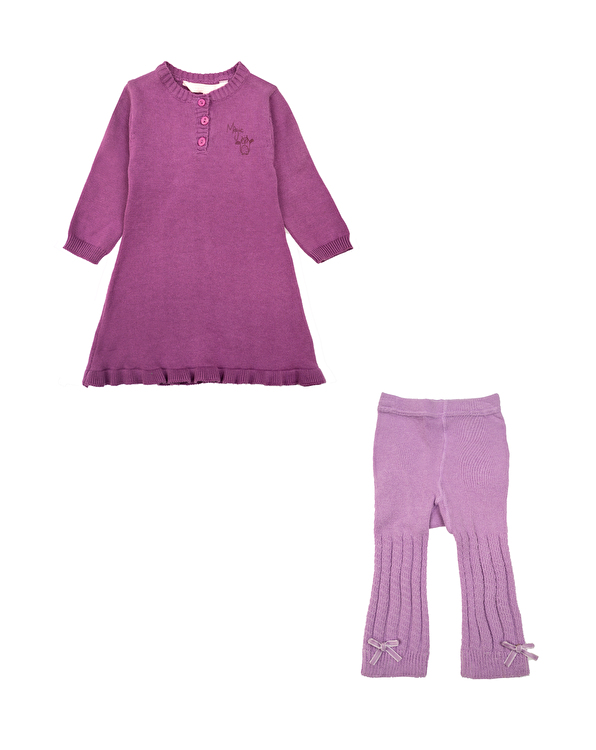 Комплект: Сукня та легінси Losan Losan New Born (22W-8016AD/600) Бордовий