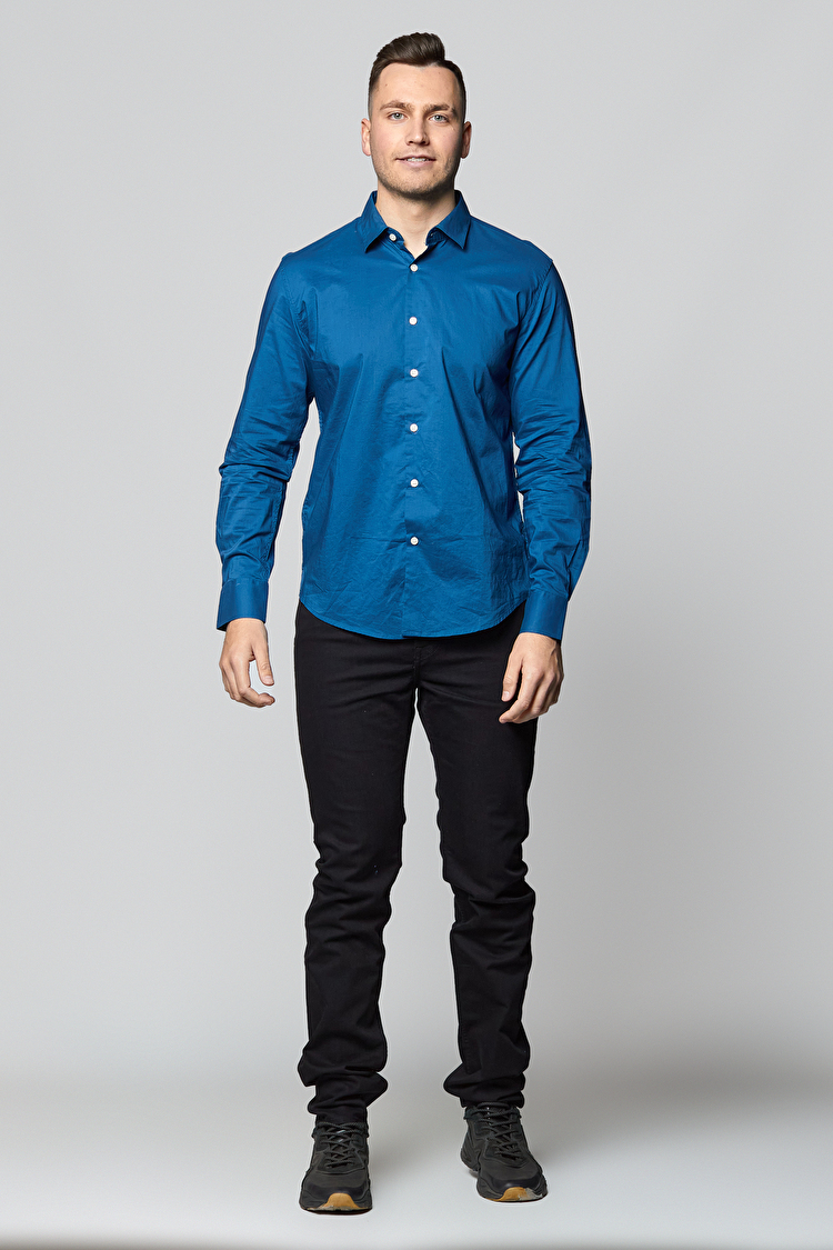 Сорочка Rifle M-Camicia Slim Fit (55322UH20155H) Синій