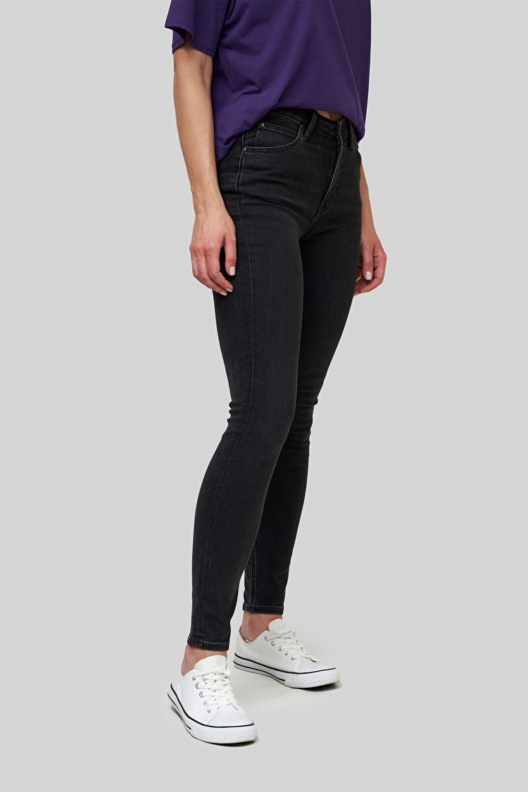 Джинси LEE Scarlett High Skinny Fit (L626PJST) Чорний
