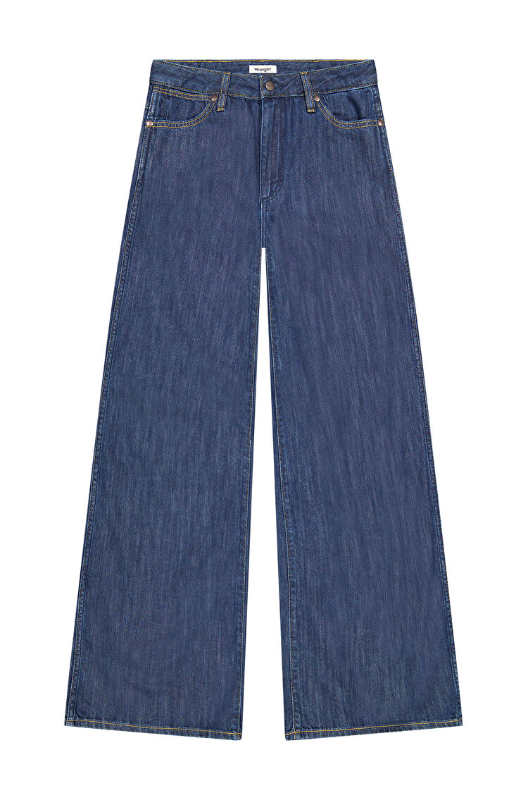 Джинси Wrangler WORLD WIDE WIDE LEG FIT (112378172) Блакитний