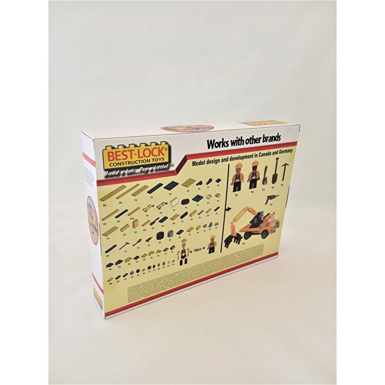 Конструктор Екскаватор 160 деталей BEST-LOCK (01621)