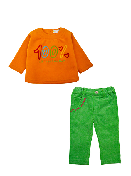 Костюм: Джемпер и брюки AGATHA RUIZ DE LA PRADA Agatha baby (8029) Оранжевый