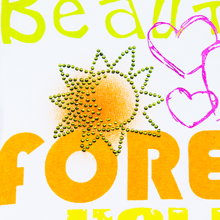 Футболка Losan Mc baby girls (116-1048AD/443) Білий