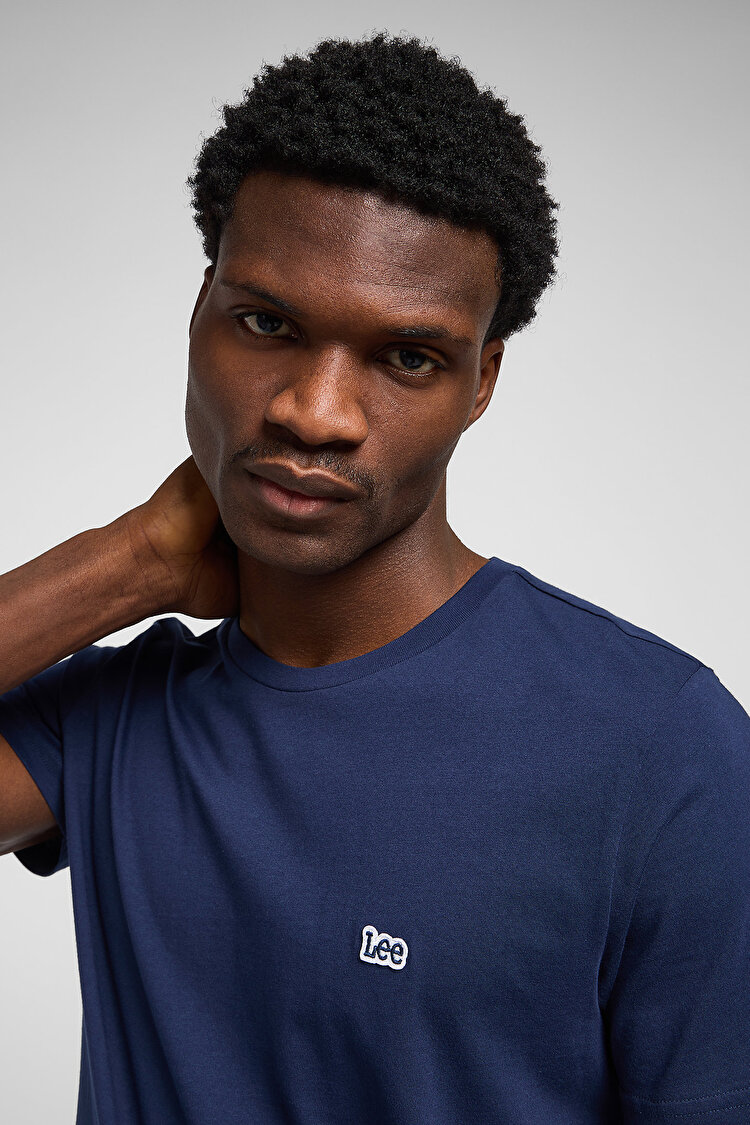 Футболка LEE Patch Logo Tee Regular Fit (112140348) Темно-синій