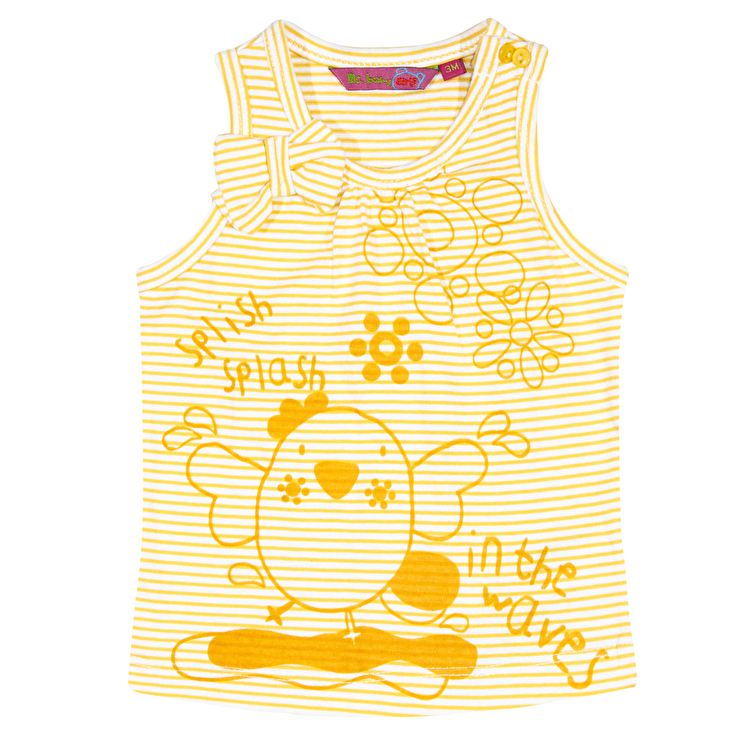 Майка Losan Mc baby girls (018102204/192) Лимонный