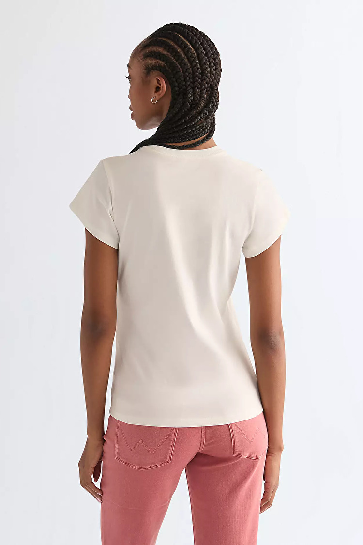 Футболка Wrangler SHRUNKEN BAND TEE Slim Fit (112378024) Білий