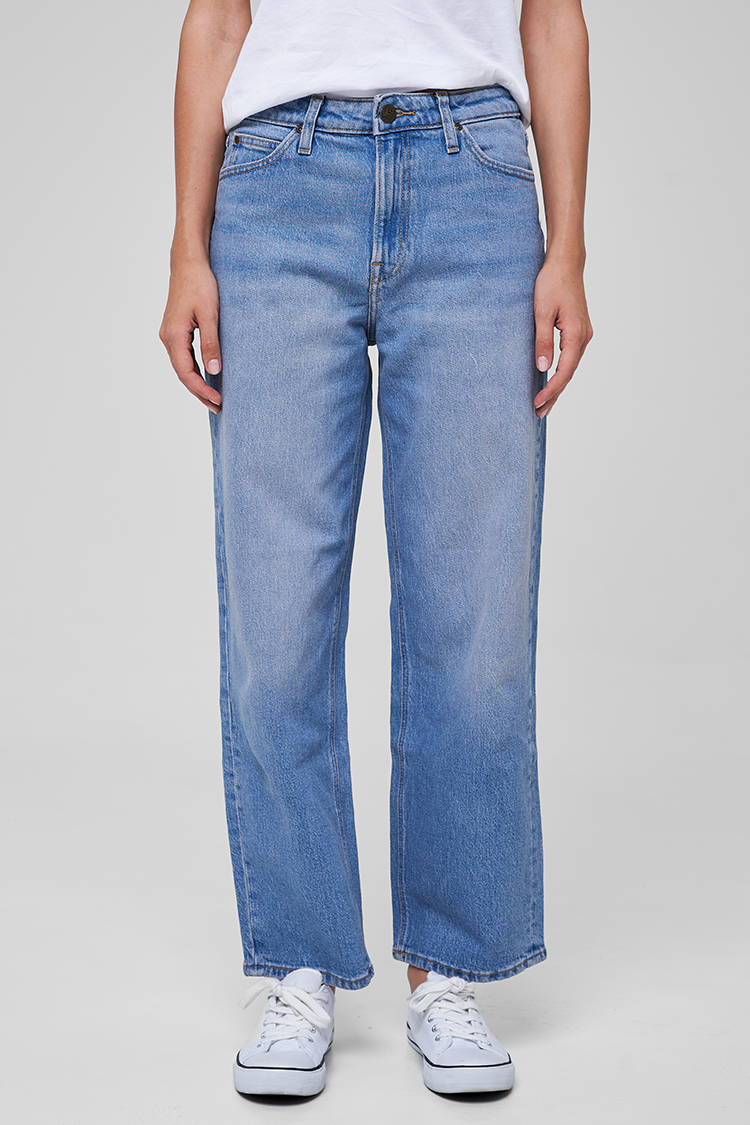 Джинси LEE Wide leg Wide Leg (L30SMWKP) Блакитний