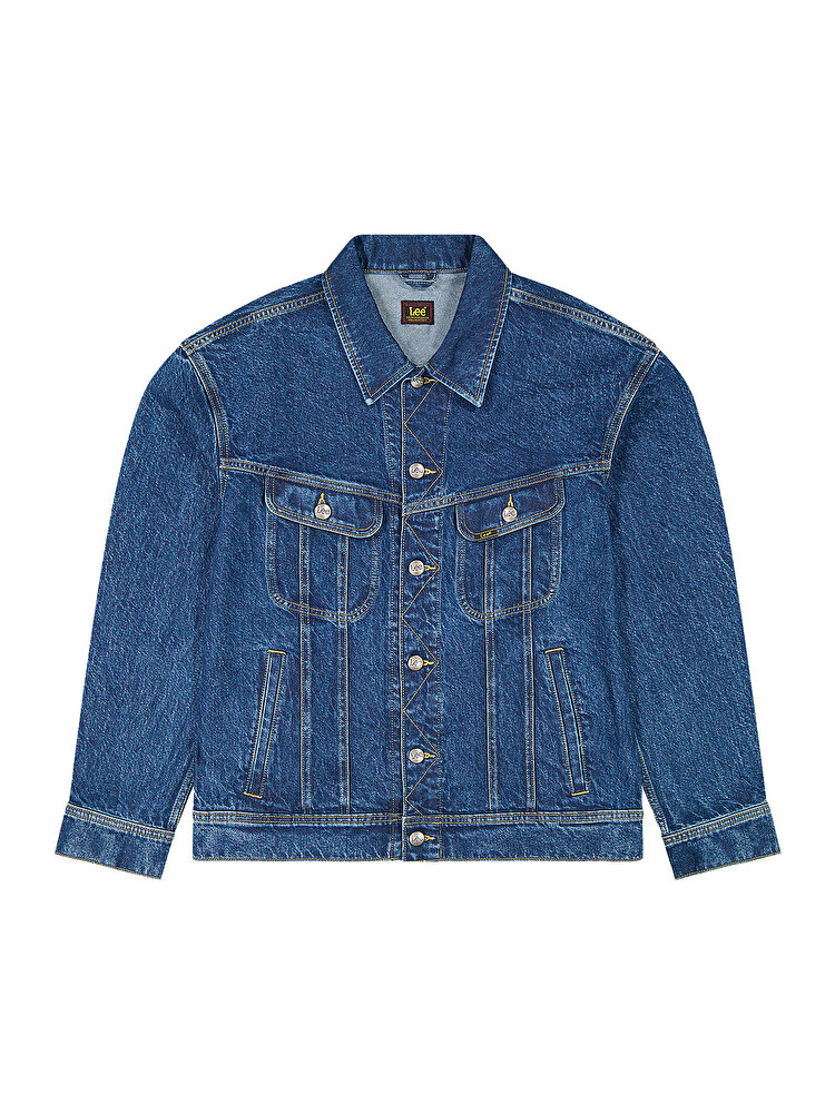 Куртка LEE RELAXED RIDER JACKET Relaxed Fit (112376444) Синий