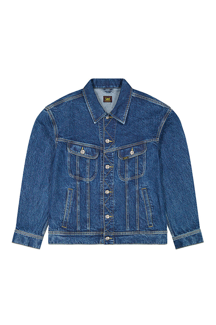 Куртка LEE RELAXED RIDER JACKET Relaxed Fit (112376444) Блакитний