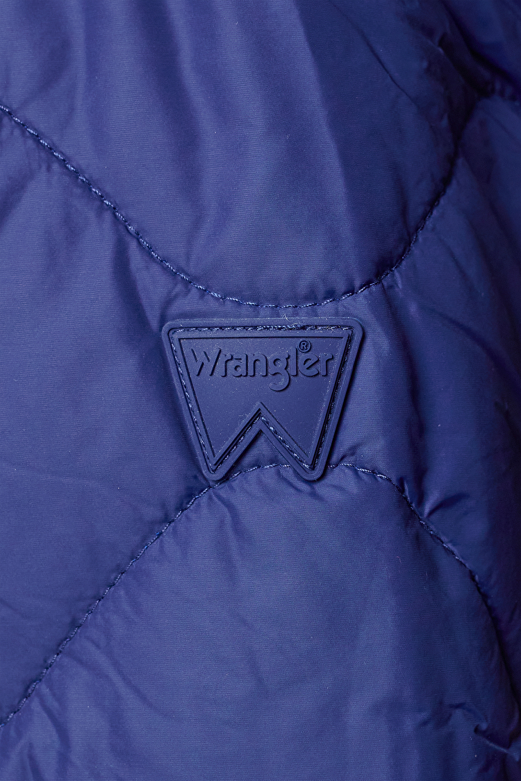 Куртка стьобана Wrangler Transitional Puffer Regular Fit (W4S1YBX09) Синій