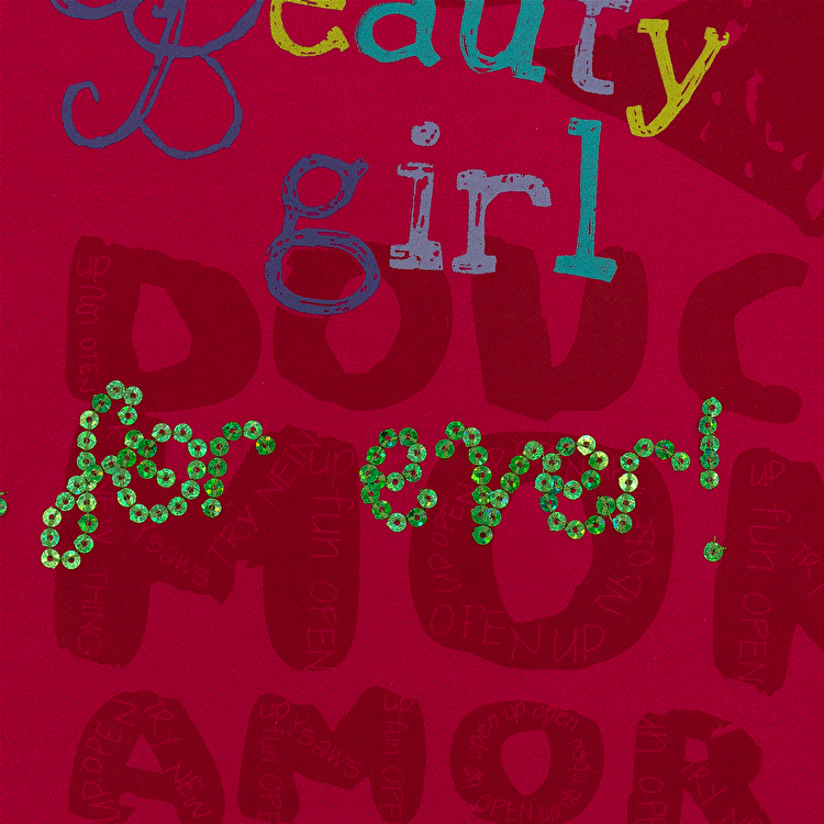 Футболка Losan Junior girls (314-1209AB/142) Малиновий