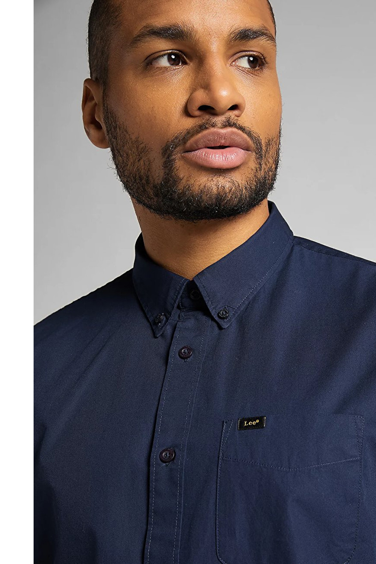 Рубашка LEE Lee Button Down Regular Fit (L880JK35) Темно-синий